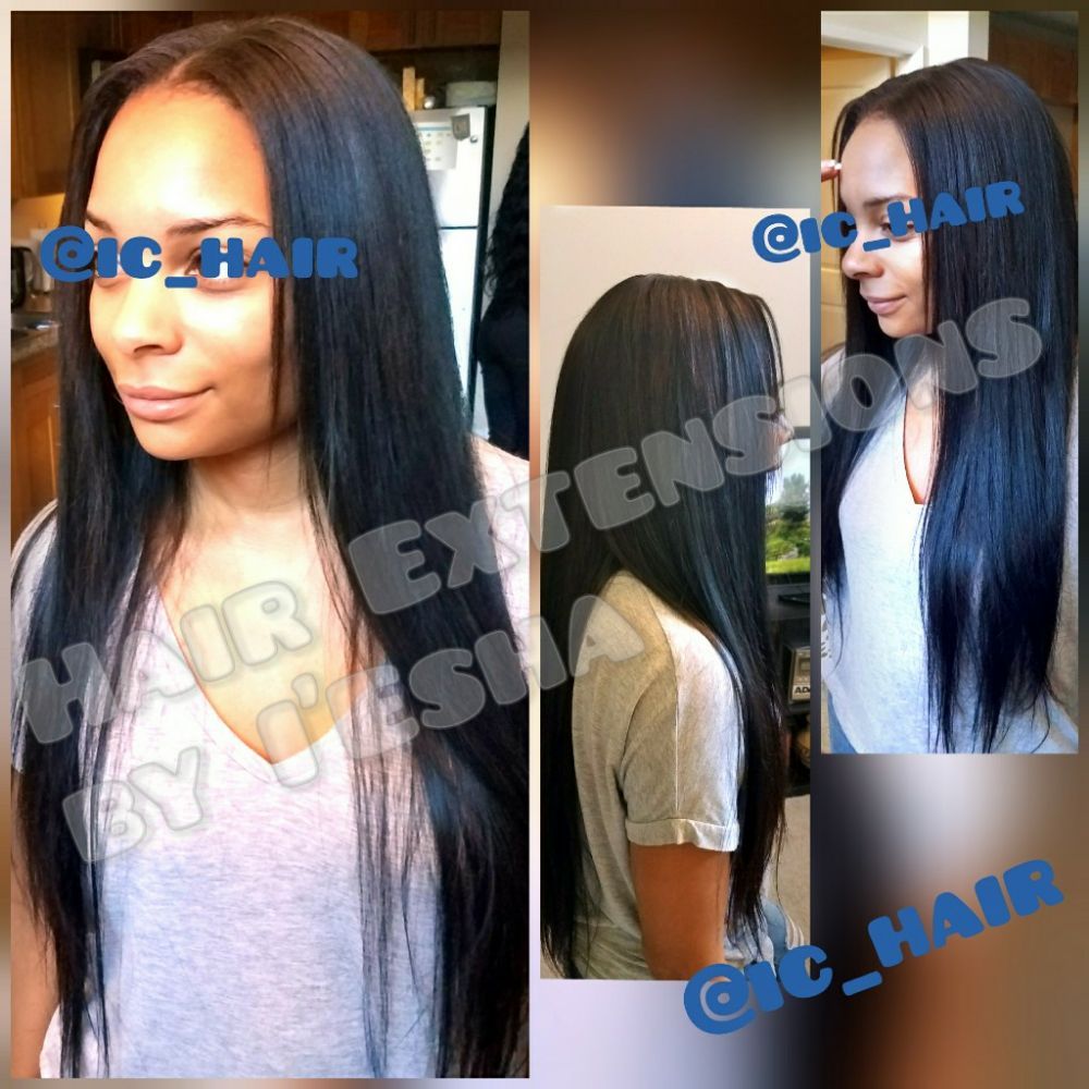 Full head sew in extensions
